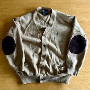 Vintage Polo Ralph Lauren merino wool cardigan